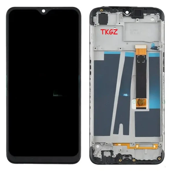 Tkgz - Oppo A12 Uyumlu Lcd Ekran Dokunmatik Orijinal FULL ÇITALI ürün görseli 1