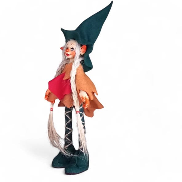 Elf Bebek Yeşil Şapkalı - Resim 2