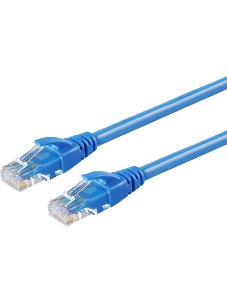 MF Product Jettpower 0454 Cat6 Ethernet İnternet Kablosu 2 m Mavi ürün görseli 1