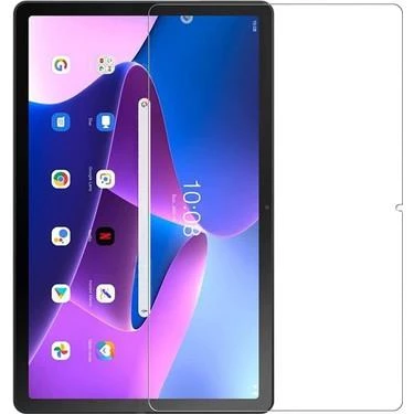 Lenovo Tab M10 Plus (3. Nesil) TB125FU TB128FU  ile Uyumlu Ekran Koruyucu Nano Flexible Şeffaf ürün görseli 1