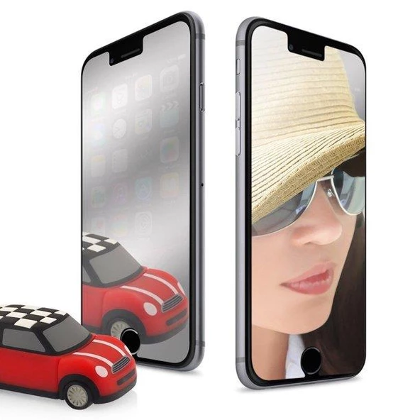 Redmi Note 8 Pro Esnek Ayna(Mirror) Ekran Koruyucu - Resim 3