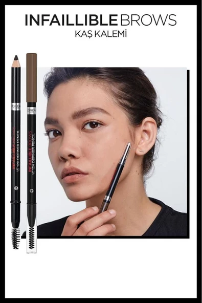 Infaillible Brows Kaş Kalemi 03 Brunette - Resim 2
