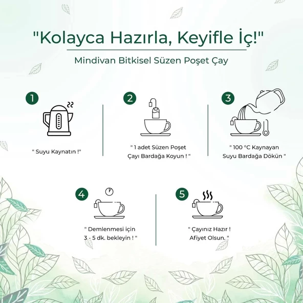Isırgan Çayı 20'li Bitki Çayı - Resim 3