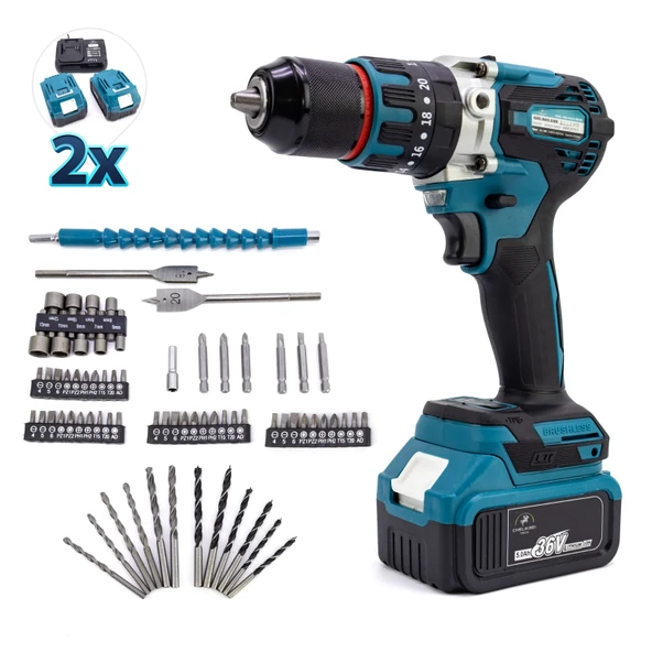 CHELİKBEİ 13MM Çelik Mandren Vidalama MK36-90 - Resim 2