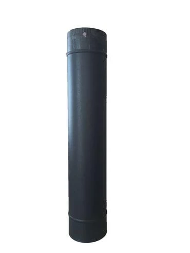 0,40 MM MAT SİYAH SOBA BORUSU (70 CM) ürün görseli 1