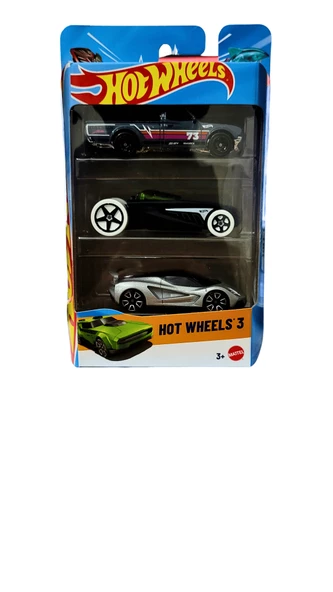 Hot Wheels 3'lü Araba Seti K5904-03 ürün görseli 1