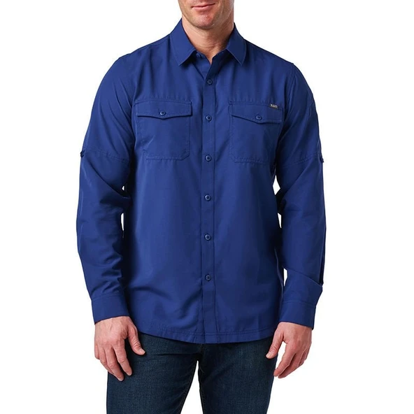 5.11 Marksman L/s Koyu Mavi Gomlek ürün görseli 1