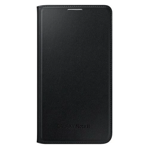 Galaxy Note 2 ile Uyumlu Kılıf Flip Wallet Siyah EF-NN710B ürün görseli 1