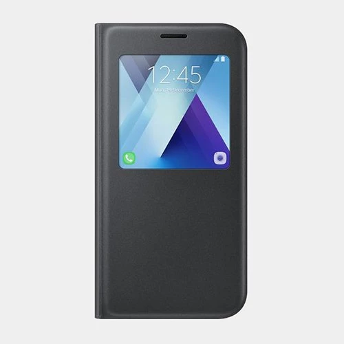 Galaxy A7(2017) ile Uyumlu S View Cover Siyah EF-CA720PBEGWW ürün görseli 1