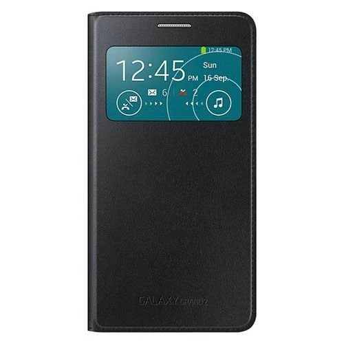Galaxy Grand 2 G7100 ile Uyumlu S View Cover Kılıf -Siyah EF-CG710BBEGWW ürün görseli 1