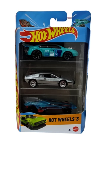 Hot Wheels 3'lü Araba Seti K5904-04 ürün görseli 1