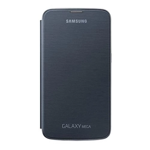 Galaxy Mega i9200 ile Uyumlu Flip Cover Kılıf Siyah EF-FI920BBEGWW ürün görseli 1