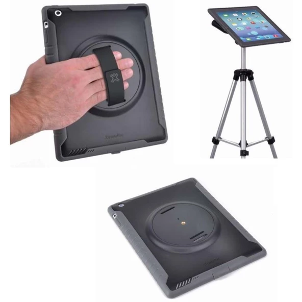 XtremeMac Microshield Grip iPad 5 (2017) 5. Nesil A1822 ve A1823 ile Uyumlu Multi Fonksiyon Kılıf ürün görseli 1