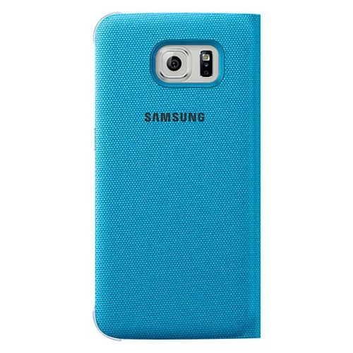 Galaxy S6 ile Uyumlu Flip Wallet (Tekstil) Açık Mavi EF-WG920BLEGWW ürün görseli 1