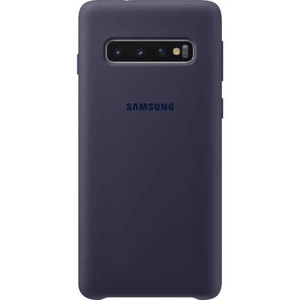 Galaxy S10 ile Uyumlu Kılıf Silicone Cover Lacivert EF-PG973TNEGWW ürün görseli 1