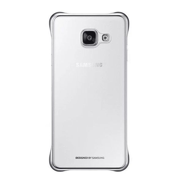Galaxy A3 (2016) A310F ile Uyumlu Clear Back Cover Kılıf Gümüş EF-QA310CSEGWW (Out) ürün görseli 1