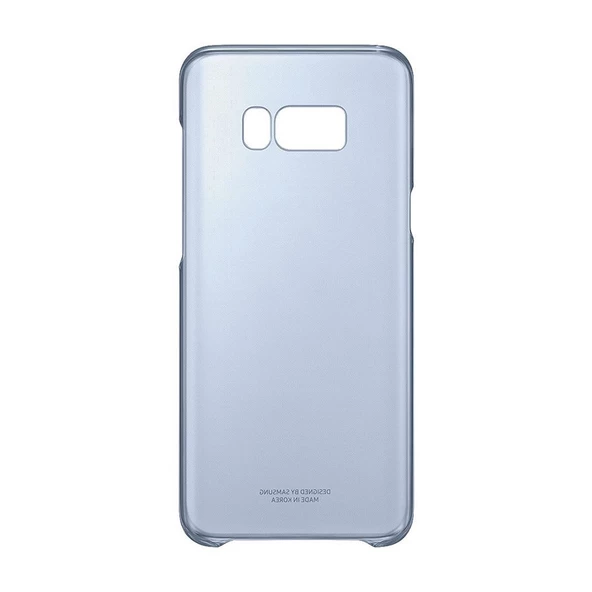 Galaxy S8 Plus ile Uyumlu Clear Cover Mavi EF-QG955CLEGWW ürün görseli 1