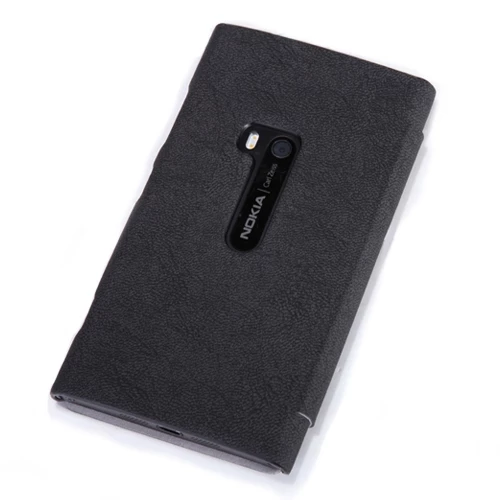 Nillkin Lumia 920 ile Uyumlu Ağaç Desenli Deri Kılıf Siyah Renk ürün görseli 1