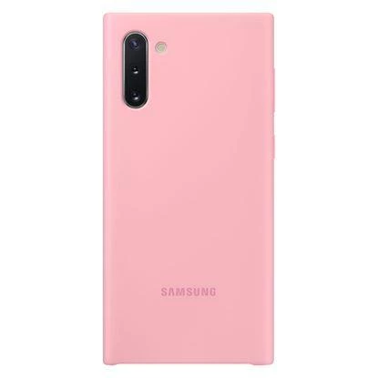 Galaxy Note 10 ile Uyumlu Silikon Kılıf Pembe EF-PN970TPEGWW ürün görseli 1