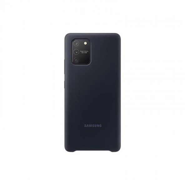 Galaxy S10 Lite ile Uyumlu Silikon Kılıf Siyah EF-PG770TBEGWW ürün görseli 1