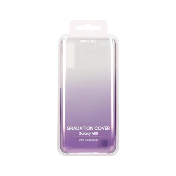 Galaxy A50 ile Uyumlu Clear Cover Mor EF-AA505CVEGWW ürün görseli 1