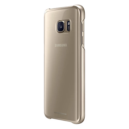 Galaxy S7 ile Uyumlu Clear Back Cover Kılıf Altın EF-QG930CFEGWW ürün görseli 1