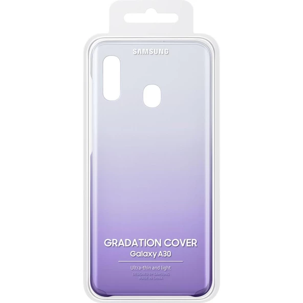 Galaxy A20 ile Uyumlu Mor Koruyucu Kılıf EF-AA205CVEGWW ürün görseli 1