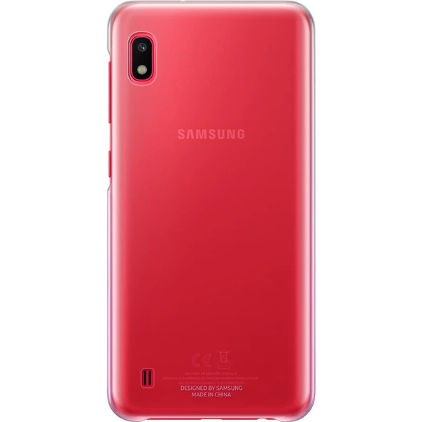 Galaxy A10 ile Uyumlu Pembe Koruyucu Kılıf EF-AA105CPEGWW ürün görseli 1