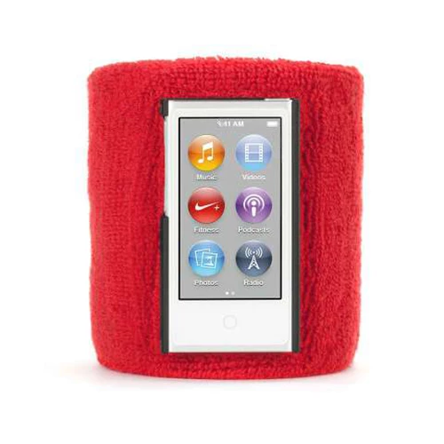 Griffin iPod nano 7 ile Uyumlu Sportcuff Bilek Bandı Kılıf Kırmızı RE36646 ürün görseli 1