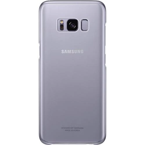 Galaxy S8+ ile Uyumlu Şeffaf Koruyucu Kılıf Mor EF-QG955CVEGWW ürün görseli 1
