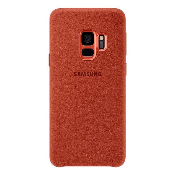 Galaxy S9 ile Uyumlu Alcantara Kılıf Red EF-XG960AREGWW ürün görseli 1
