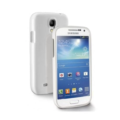 Cellular Line Galaxy S4 Mini ile Uyumlu Shocking Silikon kılıf Beyaz SHCKGALS4MINIW ürün görseli 1