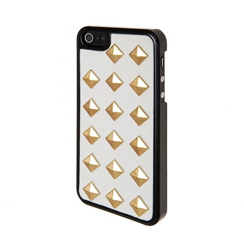 Benjamins iPhone SE/5S/5 ile Uyumlu Kılıf Altın Zımbalı Model 13 ürün görseli 1