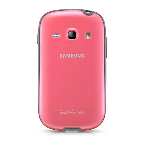 Galaxy Fame S6810 ile Uyumlu Protective Cover+ Kılıf Pembe (Out) ürün görseli 1