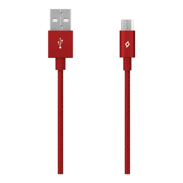Ttec AlumiCable Micro USB Kablo Kırmızı 1.20 cm 2DK11K ürün görseli 1