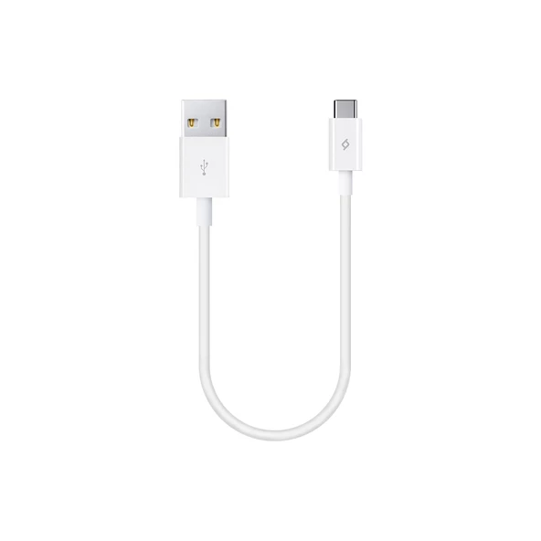 Ttec MiniCable Type-C Kablo Beyaz 30cm 2DK7519B ürün görseli 1