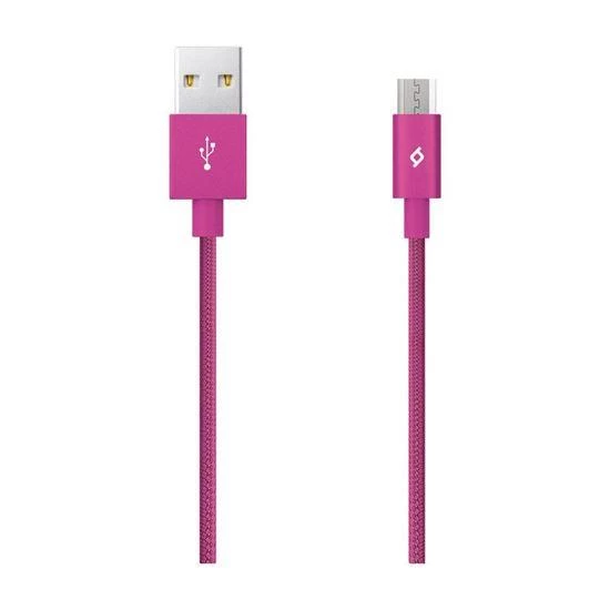 Ttec AlumiCable Micro USB Kablo Pembe 1.20 cm 2DK11P ürün görseli 1