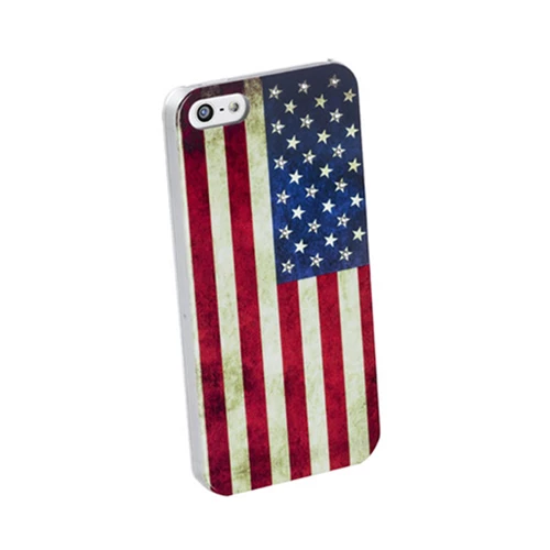 Cellular Line iPhone SE/5S/5 ile Uyumlu Swarovski USA Desenli Kılıf SWKUSAIPHONE5 ürün görseli 1