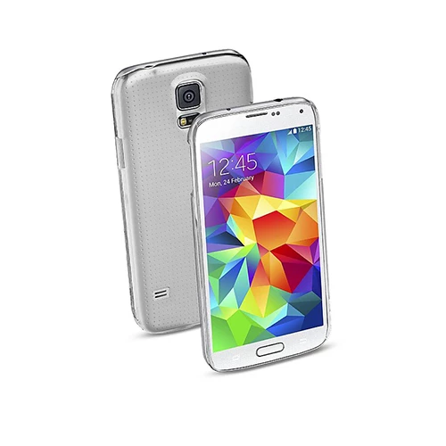 Cellular Line Galaxy S5 ile Uyumlu Invisible Şeffaf Sert Kılıf INVISIBLEGALS5 ürün görseli 1