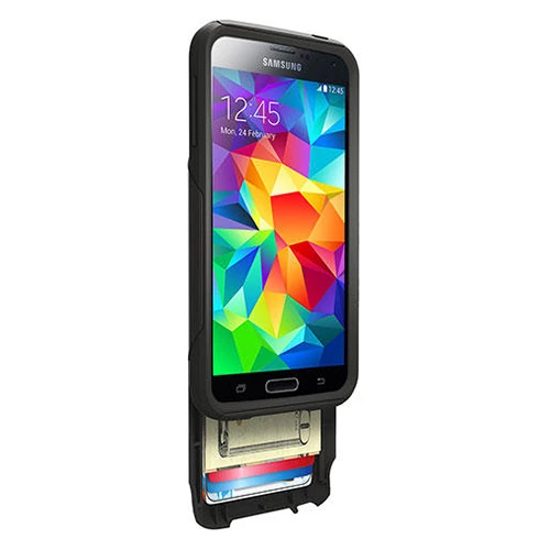 Otterbox Galaxy S5 ile Uyumlu Commuter Wallet Kılıf  Siyah ürün görseli 1