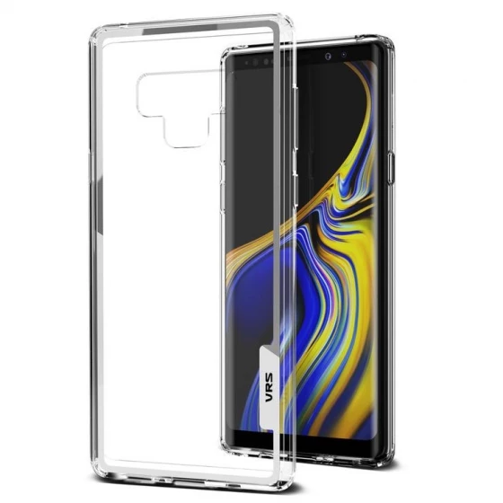 VRS Design Galaxy Note 9 ile Uyumlu Crystal Chrome Kılıf Clear ürün görseli 1