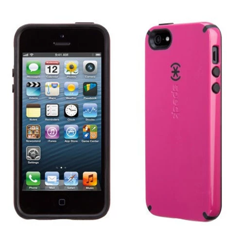 Speck CandyShell iPhone SE/5S/5 ile Uyumlu Sert Kılıf Pembe -Siyah SPK-A1815 ürün görseli 1