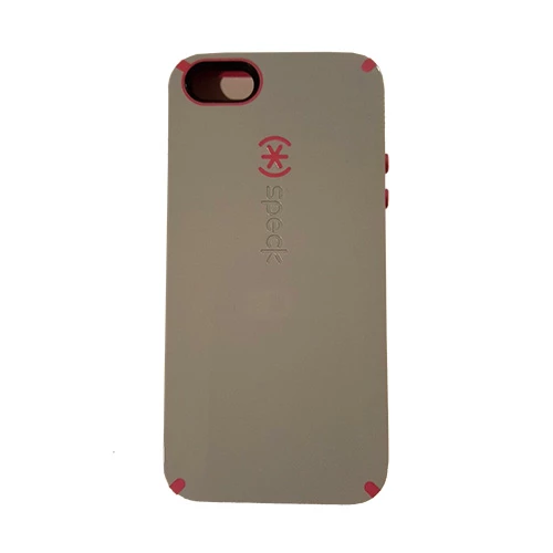Speck CandyShell iPhone SE/5S/5 ile Uyumlu Sert Kılıf Gri Pembe SPK-A1814 ürün görseli 1