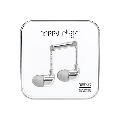 Happy Plugs Kulaklık 7736 Gümüş Parlak ürün görseli 1