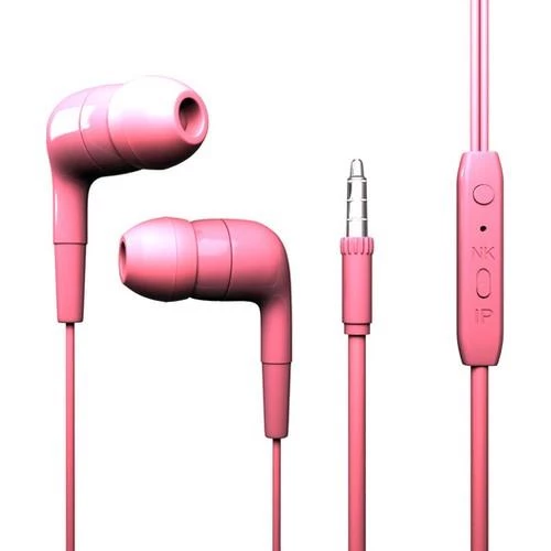 Dexim Mikrofonlu Kulakiçi Kulaklık Pembe ürün görseli 1