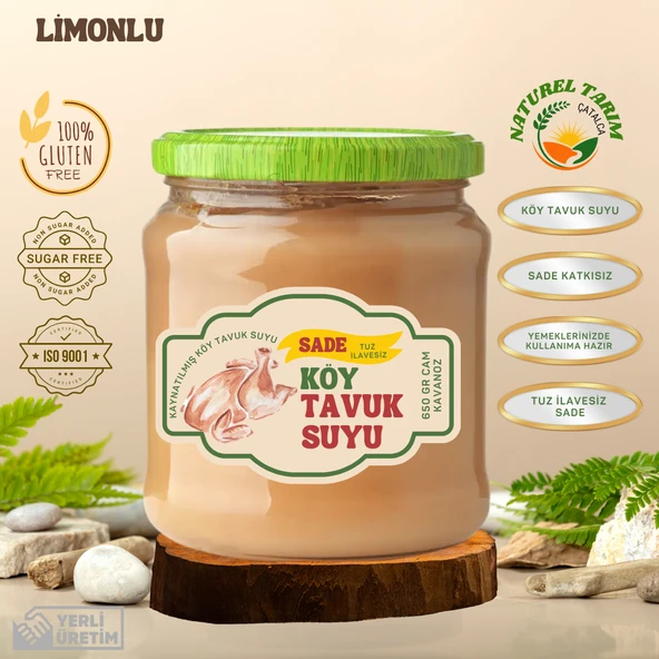 KÖY TAVUK SUYU ( SADE ) ürün görseli 1