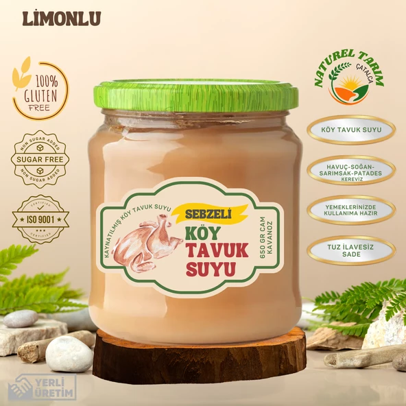KÖY TAVUK SUYU ( SEBZELİ ) ürün görseli 1