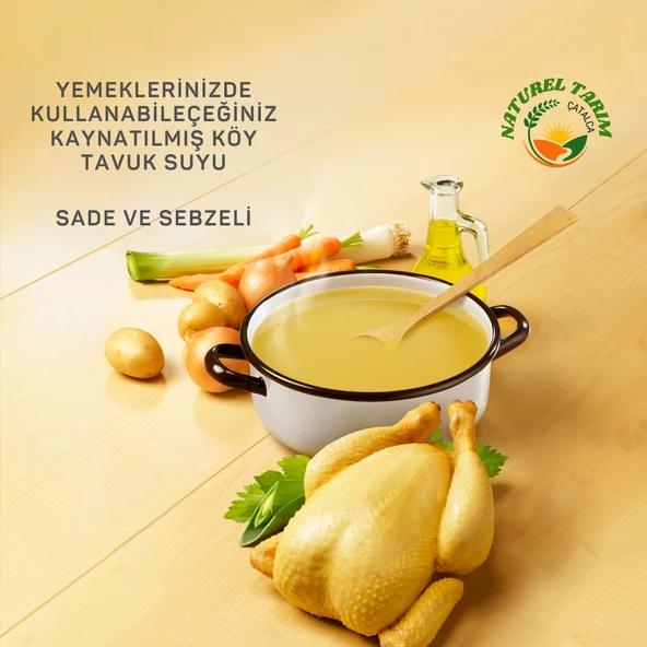 KÖY TAVUK SUYU ( SEBZELİ ) - Resim 2