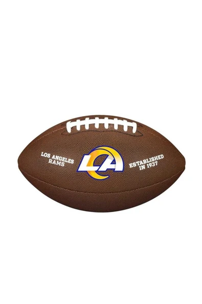 Wilson NFL Team Logo Composite LA Rams Amerikan Futbol Topu WTF1748XBLA ürün görseli 1