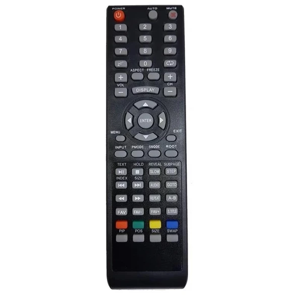 Awox Model: P40100 P40200 İle Uyumlu Led Tv Kumanda ürün görseli 1